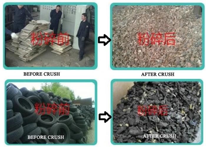 Factory Direct Sale Heavy Duty Tyre Shredder Machine