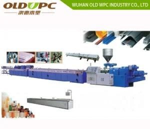 Plastic WPC Wood-Composite PVC Frame Door Profile Extruding|Extruder