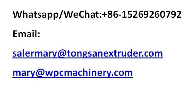 WPC Production Machine Line WPC Profile Making Production Machine