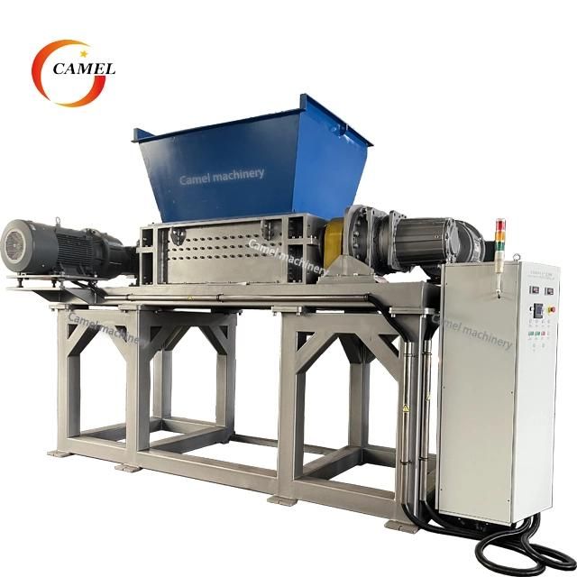 Paper Cardboard Carton Box Double Shaft Shredder