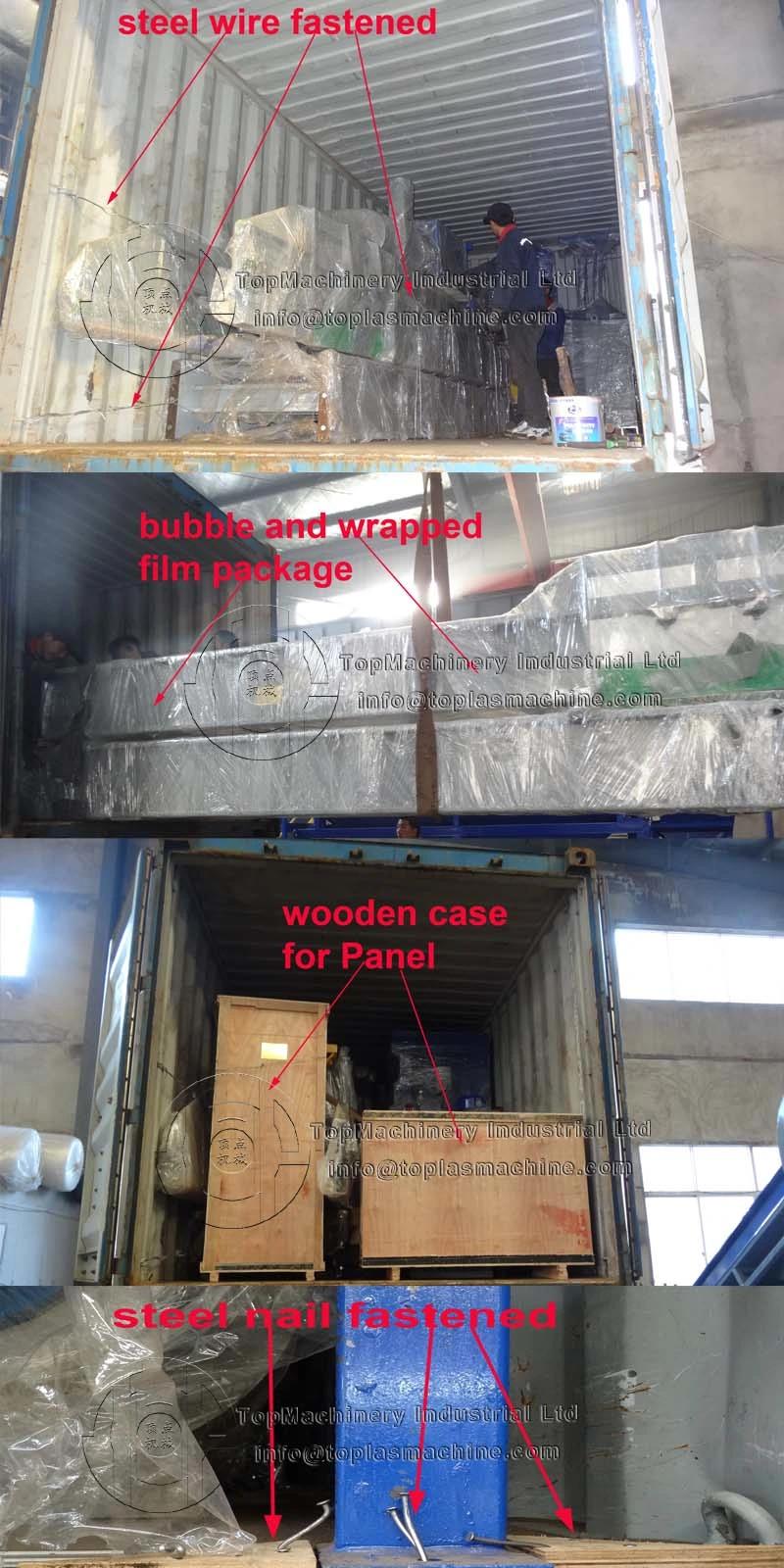 Waste Plastic Container Box Expandable Polyethylene Recycling Machine EPE Presser