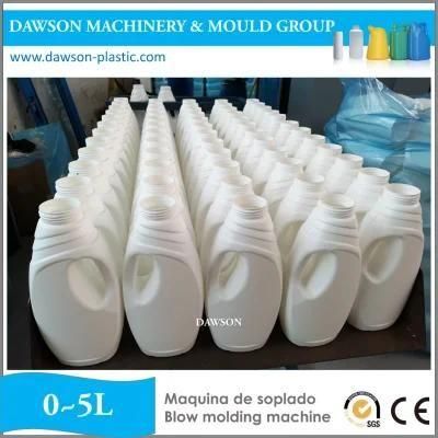 Laudary Detergent Bottles Handled Containers HDPE Blow Molding Machine