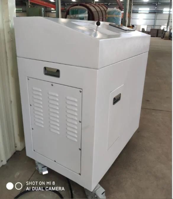 H5 Safety Touch Panel Control HDD Shredder Machine with Double Shaft Blade