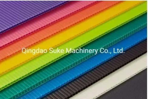 PP Hollow Grid Board Production Machine PC Sunlight Hollow Sheet Produce Line/1/6 Plastic Plate Corrugated Box Making Machine