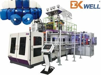 Made in China Bekwell Open Top Plastic Barrel Making Extrusion Blow Molding Machine
