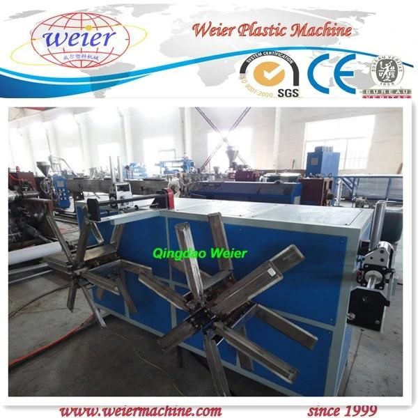 Plastic Single Wall Corrugated Pipe Machine