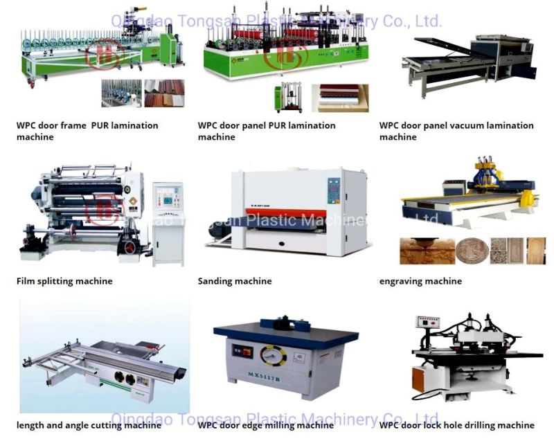 Plastic Wood WPC PVC Door Production Machine