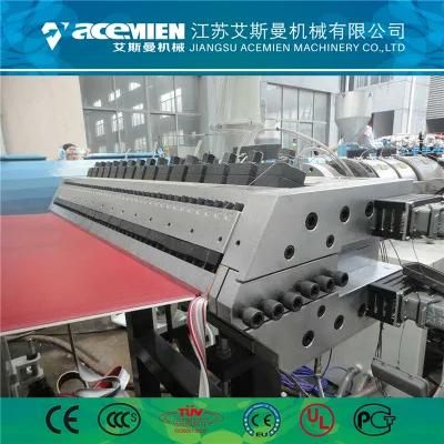 PVC Embossed Roofing Sheet Plastic Profile Extrusion Machine