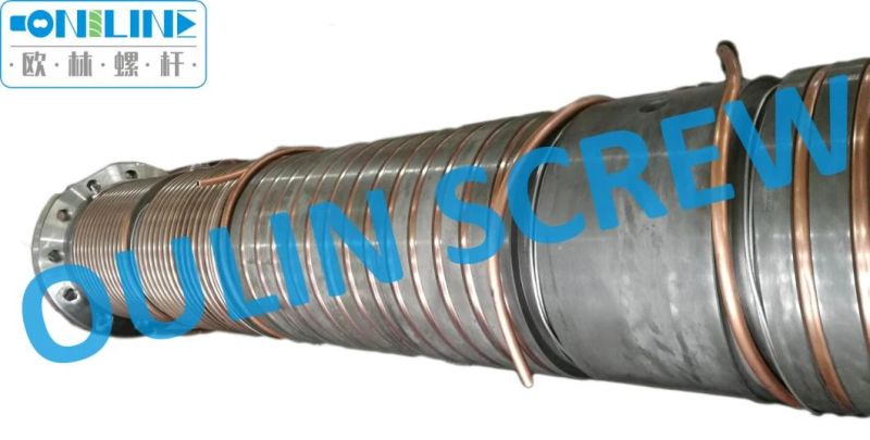 Nitrided Kmd Screw and Barrel for PVC Profile, for Kraussmaffei Extrusion