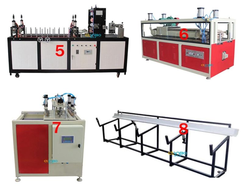 Plastic Double Twin Screw Extruder for PVC Ceiling Panel