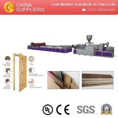 Wood Plastic WPC Profile and Board Extruder Production Extrusion Line
