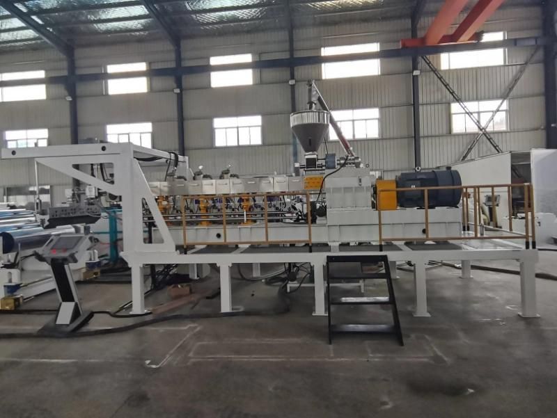 Fully Automatic Single & Multi-Layer Pet PP PS Sheet Film Parallel Twin Screw Extruder Machine Plastic Production Line