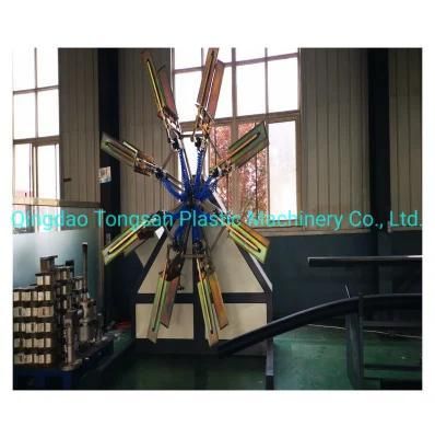 32-250mm HDPE DWC Double Wall Corrugated Pipe Machine