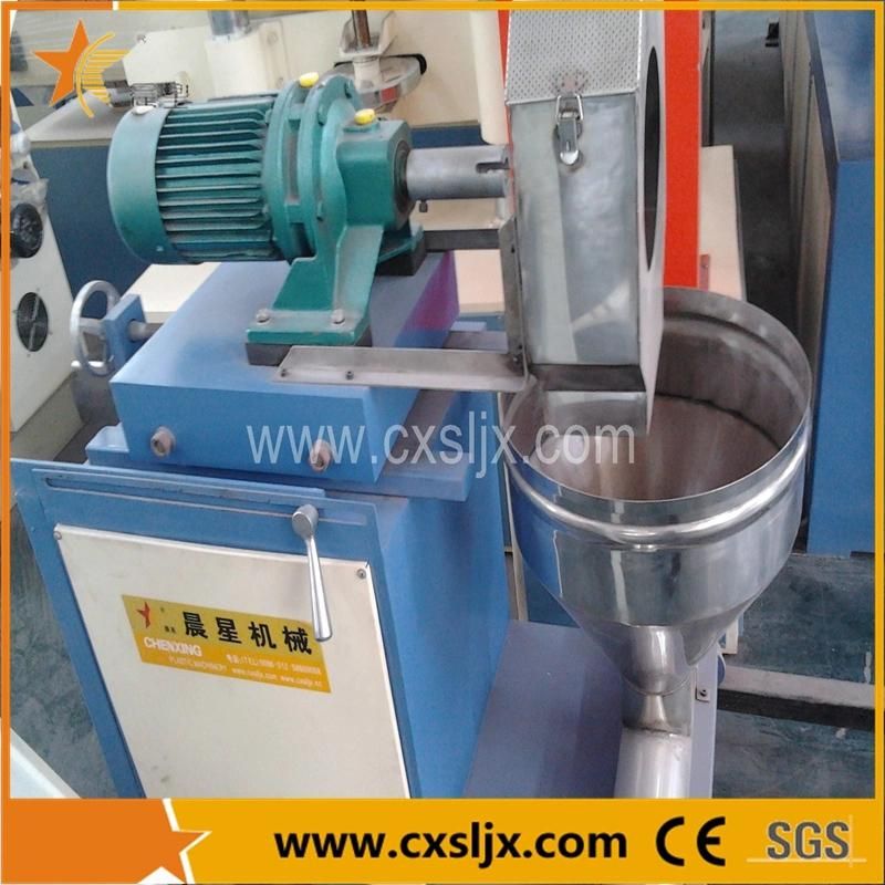 Ce Certificated Automatic Air Cutting WPC/PVC Granules Extrusion Machine