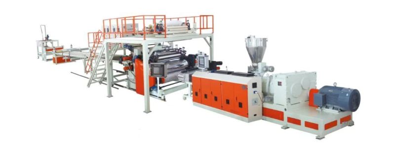 PVC /Spc Floor Tile Making Machine Extrusion Line Production Line