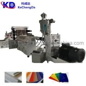 High Quality and High Speed Plastic PE/PP/ABS Board Sheet Production Line