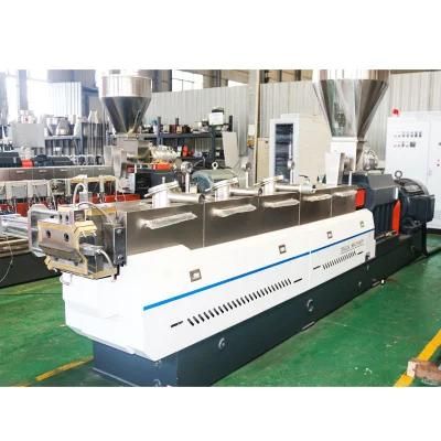 Plastic Extrusion Machinery Pelletizing Line Twin Screw Extruder for Compounding