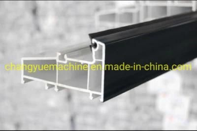 Plastic PVC WPC Window Profile/Door Frame/Window Sill Profile Extruder Extrusion Making ...