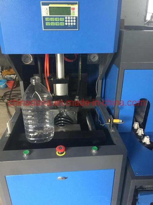 1cavity Semi-Automatic Pet Stretch Blowing/Blow Molding Machine for 9L Bottle