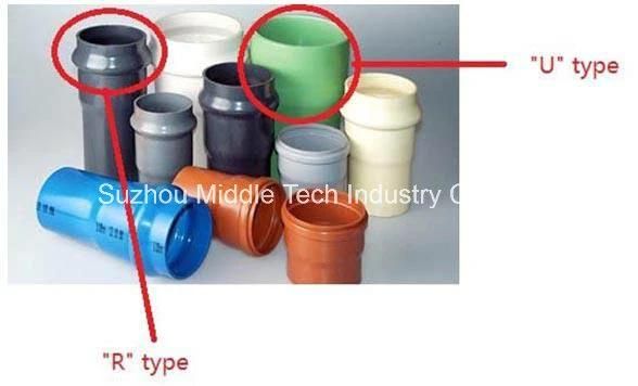 Plastic PP Pipe/Tube (75-250) Rectangle/ R Type Belling/Socketing Machine