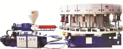 Double Color Plastic Injection Molding Machine-Shoe Making Machine