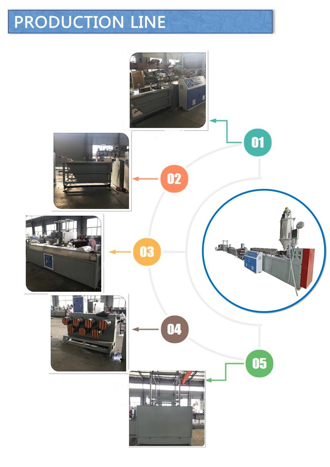 Plastic Machine Broom Making Brush Filament Extruding Machine Single Screw Extruder