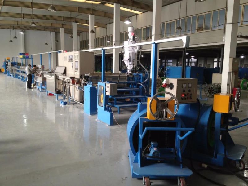 Electrical Cable Wire Extrusion Extruder Winding Winding Twisting Bunching Machine