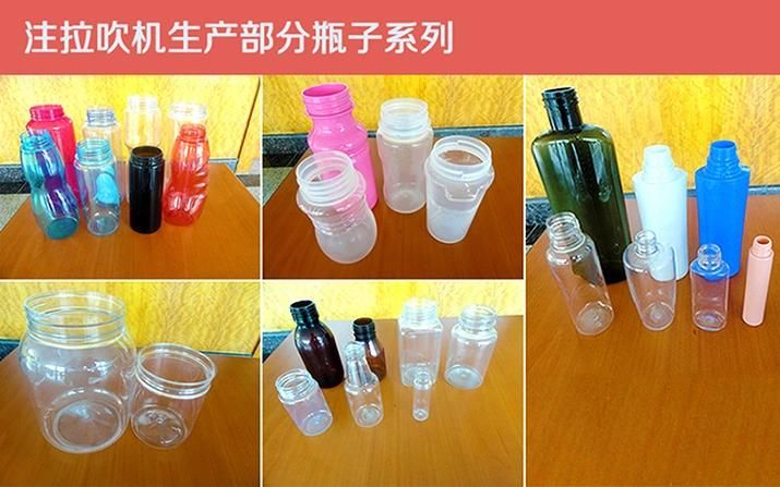 One Step Wide Neck Pet PC PS Jars Cans Plastic Injection Stretch Blow Moulding Machine Isbm Food Container Cosmetic Bottle Jar Making Blowing Molding Machine