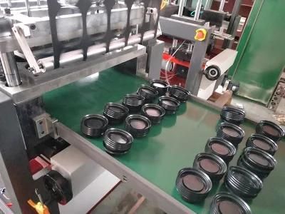 Dome/Flat/Cross Hole Plastic Cup Lid Cover Making Machine