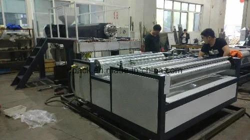 Double Layer PE Air Bubble Film Making Extruding Machine