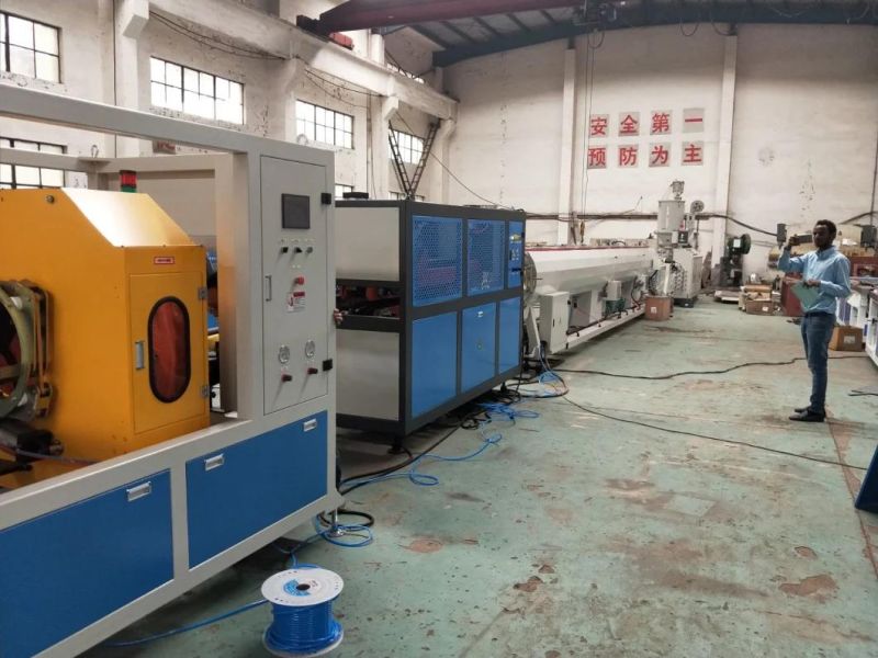 HDPE Pipe Production Line for High Pressure Water Gas Pipe