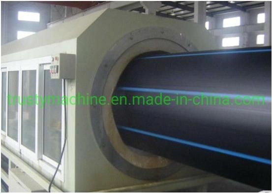 (Diameter From 280mm to 630mm) HDPE Water Gas Supply Plastic Pipe Tube Making Machine/Trusty New Type PE Plastic Making Machine