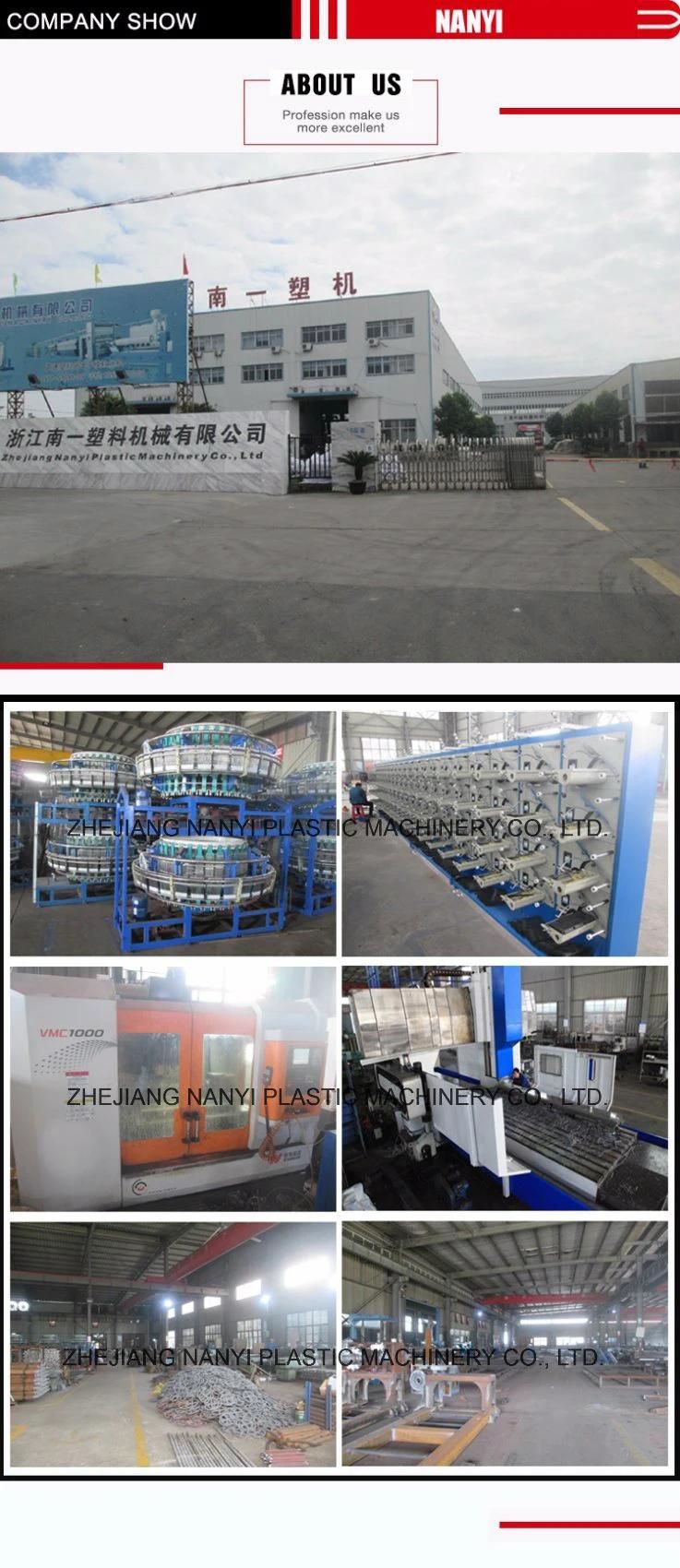 High Speed Computerized Plastic PE, Pet, PP Tape Flat Yarn Extrusion Drawing Line for PE, Pet, PP Woven Bag&Leno Mesh Bag&Jumbo Bag&Sunshade Net