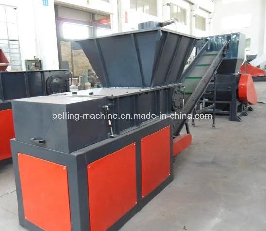 Single Shaft Shredder for Plastic Pipe with Different Size