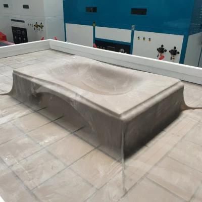 Factory Direct Sell Corian Thermoforming Vacuum Membrane Press for Solid Surface Forming ...