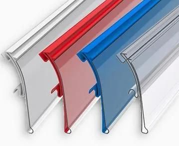 High Quality High Speed PVC Price Strip Extrusion Machine/PVC Supermarket Price Holder Tag Profile Production Line Manufacture