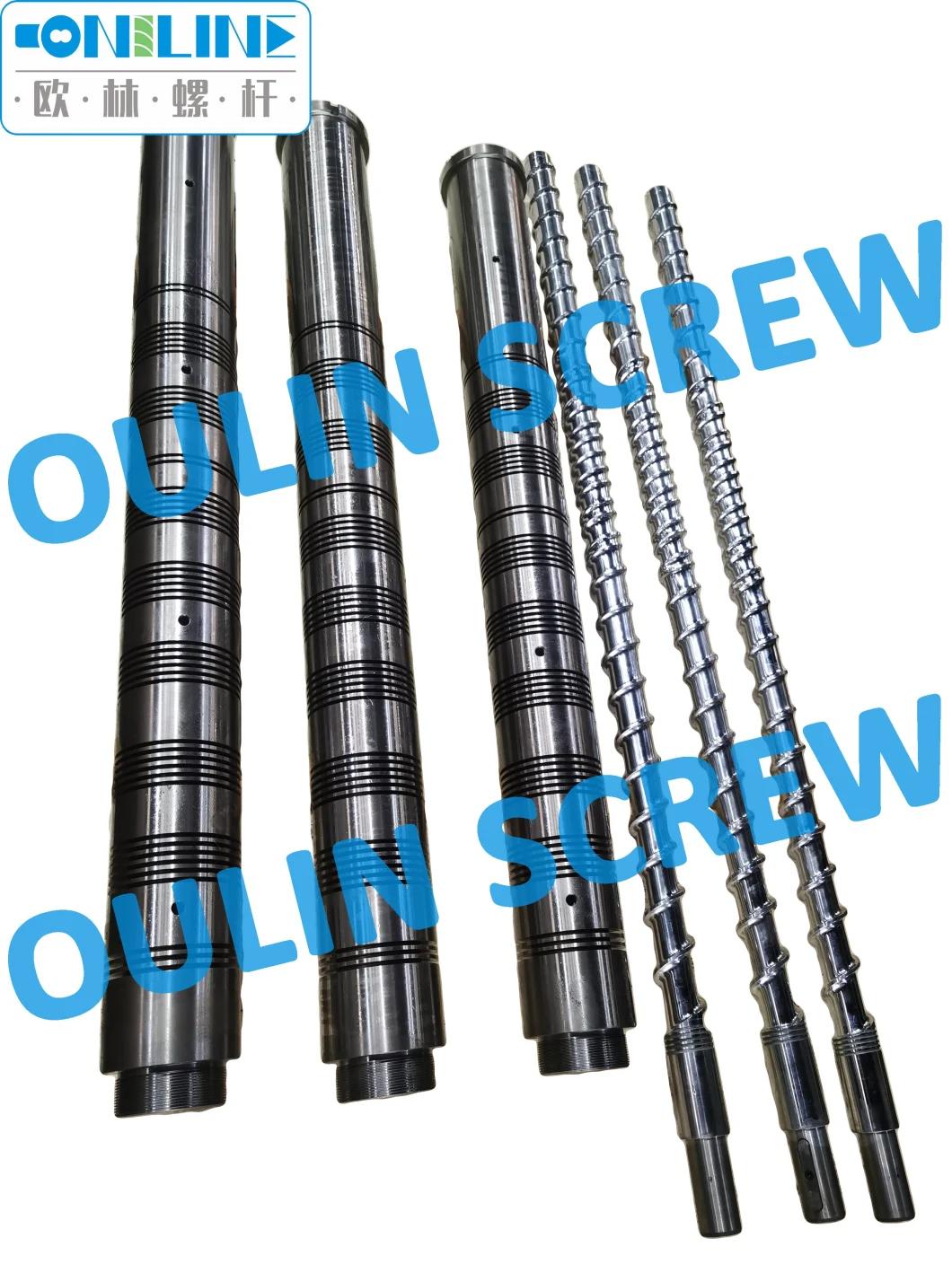 60mm Single Screw and Barrel for PVC Profile Extrusion