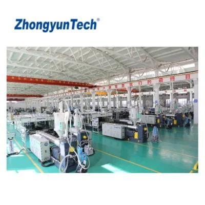 ZhongyunTech ZC-1000H PP Plastics Extruison Machine for SN8 Corrugated Pipe