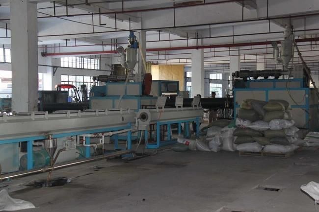 Hollow Wall Spiral Pipe Extrusion Line Plastic Machinery