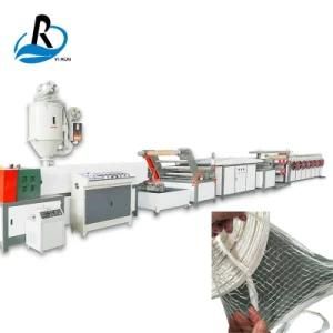 Recycle New Plastic PP Raffia Fibrillated Rope Production Line