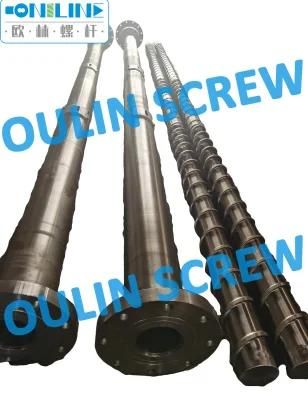 Big Size 200mm Screw and Barrel for Plastic Recycling Extrusion