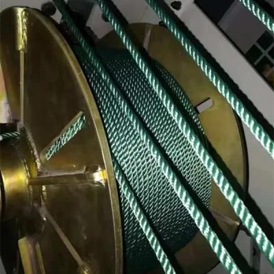 Monofilament Raffia Twisted Nylon Polyester PP PE Plastic Rope Making Machine Complete ...