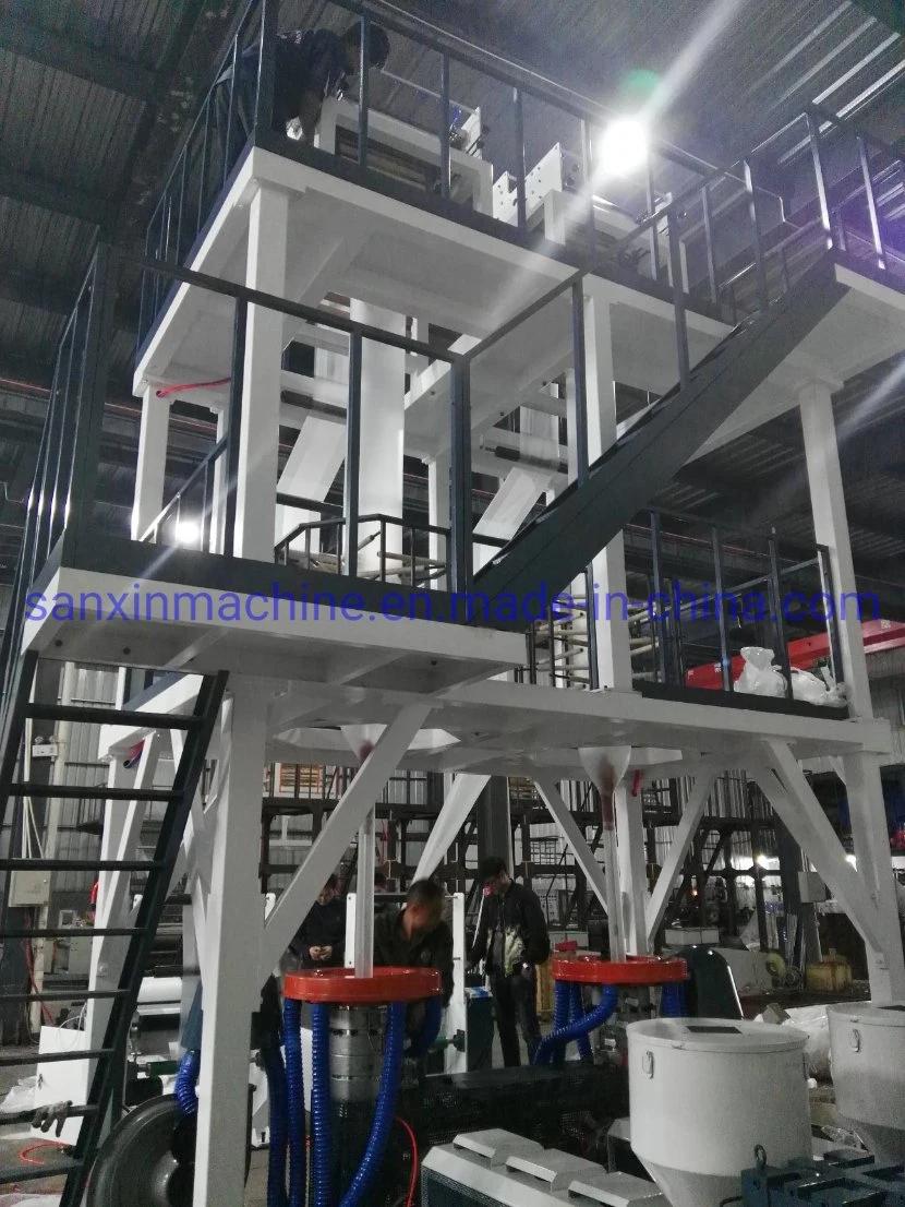 China ABA Double Die Film Blowing Machine Blown Film Machine