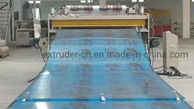 2100mm*8-10mm PC Plastic Hollow Grid Sheet/Plate Production Line