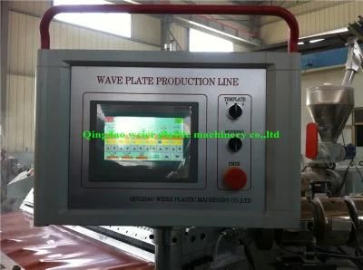 PVC Roof Tile Four Layers Co-Extrusion Machine with PLC Control System