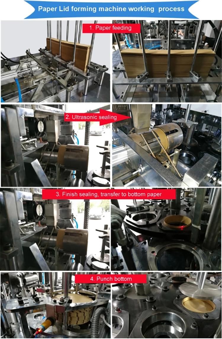 Paper Cup Bowl Lid Making Forming Machine