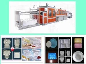 High Efficiency PS Automatic Plastic Vacuum Forming Machine