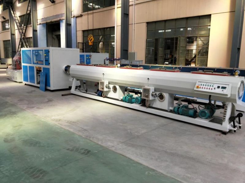 75-250 mm PVC HDPE Water Supply Pipe Extrusion Making Machine