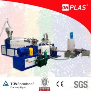 High Cost-Effective HDPE Flakes Recycling Double-Stage Single Screw Extruder