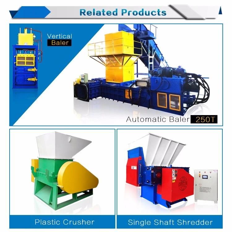 Semi-Automatic Horizontal Waste Paper Plastic Baler